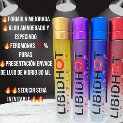 🔥 Perfume con Feromonas Libidhot Version 2.0 – El Secreto de la Atracción🔥