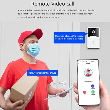 🔒📹 Timbre Inteligente con Cámara – Seguridad y Control en Tu Hogar 📹🔒