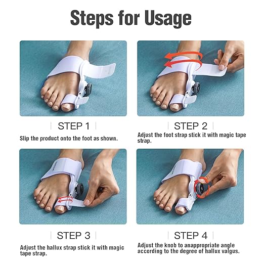 🦶 Corrector Ajustable para Juanetes – Comodidad y Soporte en Cada Paso 🦶