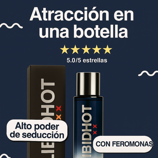 🔥 Perfume con Feromonas Libidhot Version 2.0 – El Secreto de la Atracción🔥