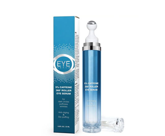 👁️ RODILLO ANTIOJERAS Serum con Cafeína – Despierta tu Mirada y Reduce Ojeras 👁️