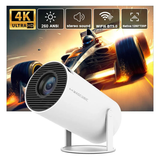 🎥✨ Proyector Full HD 4K - Convierte Tu Hogar en un Cine con Sonido Envolvente 🎬🏠