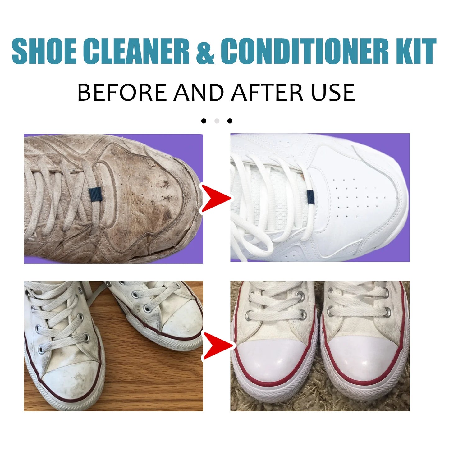 ✨ ¡Luce Siempre Zapatillas Impecables! 👟🧼 - Limpiador de Zapatos Portátil 🚀