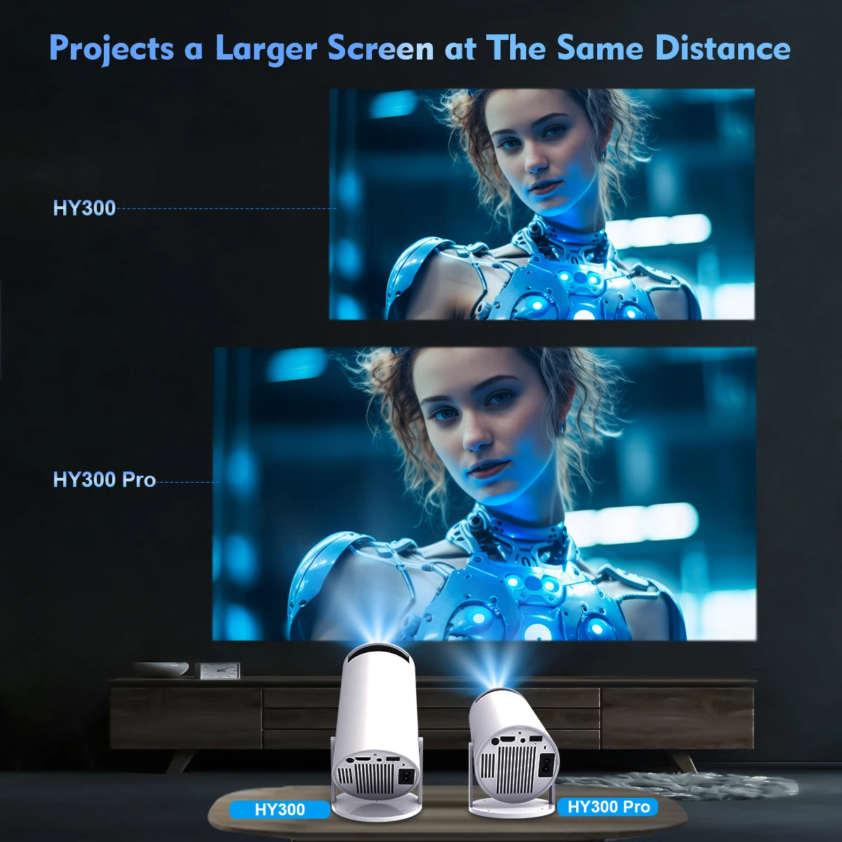 🎥✨ Proyector Full HD 4K - Convierte Tu Hogar en un Cine con Sonido Envolvente 🎬🏠