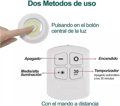 💡 ¡Set de 3 Luces LED – Prácticas, Modernas y Funcionales! 💡