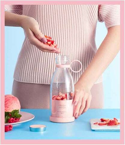 🥤 Botella Licuadora Portátil – Prepara tus Batidos en Cualquier Lugar 🥤