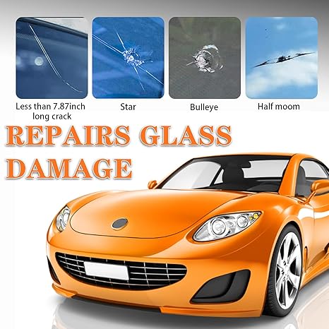 🔧 Kit Reparador de Parabrisas – Repara Grietas en Minutos 🚗✨