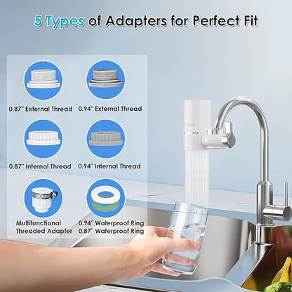 💧🚰 ¡Transforma el agua de tu grifo en agua más limpia y segura! 🚰💧