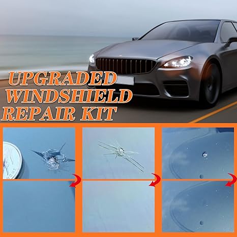 🔧 Kit Reparador de Parabrisas – Repara Grietas en Minutos 🚗✨
