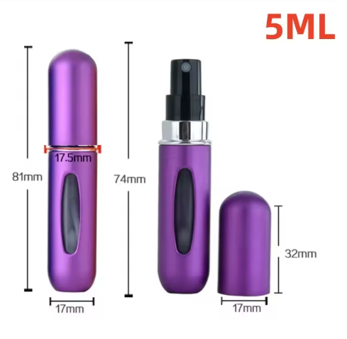 ✨ Mini Atomizador 3 x 1 de Perfume Recargable – Lleva tu fragancia favorita a donde vayas ✨