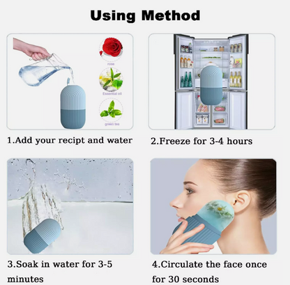 ❄️✨ MOLDE HIELOTERAPIA FACIAL – Refresca, Tonifica y Rejuvenece tu Piel ❄️✨