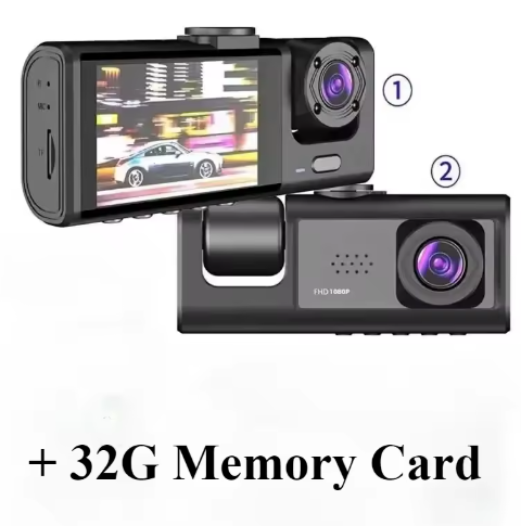 🚗📹 Cámara de Seguridad WIFI 3 en 1  - Full HD para Auto 📹🚗