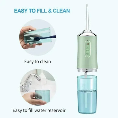 💦 Irrigador Dental Portátil USB – Limpieza Profunda Profesional Casera 🦷✨