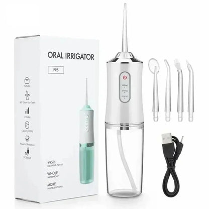 💦 Irrigador Dental Portátil USB – Limpieza Profunda Profesional Casera 🦷✨