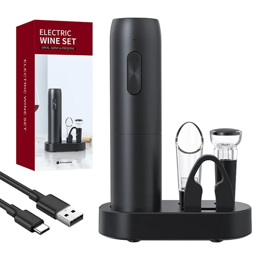 Abridor Eléctrico de Vino - Fácil y sencillo